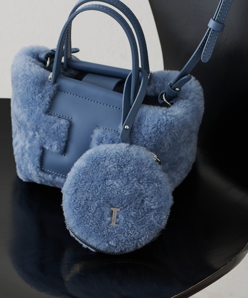 IACUCCI（イアクッチ）の「ボッコノット MONTONE/RUGA（その他小物・レディース・グレイッシュベージュ/アイボリー/キャメル/ブラウン/サックスブルー・FREE）」の5枚目の写真