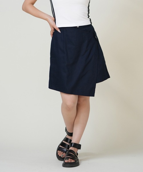 RIKKA FEMME(リッカファーム)の「フロントラップショーツ(チノパンツ・レディース・ダークネイビー/ライトブラウン/ブラック・マルチサイズ)」の14枚目の写真