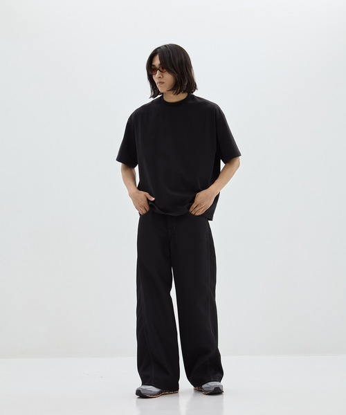 Jieda(ジエダ)の「3D WORK PANTS(スラックス・メンズ・ブラック/グレー・1/2)」の12枚目の写真