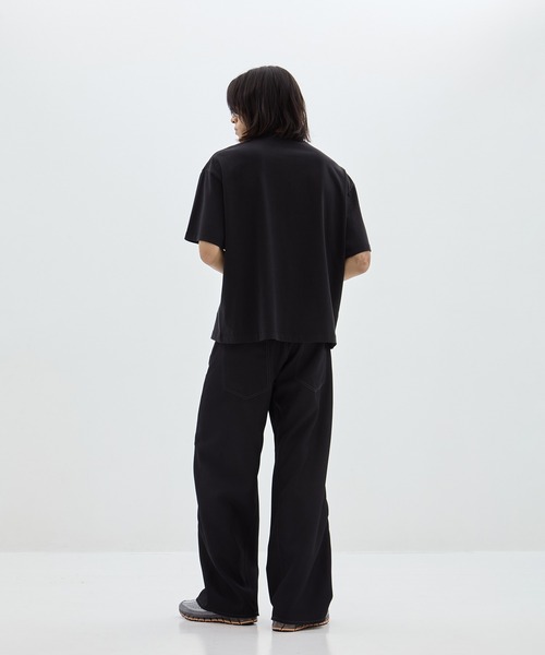 Jieda(ジエダ)の「3D WORK PANTS(スラックス・メンズ・ブラック/グレー・1/2)」の10枚目の写真