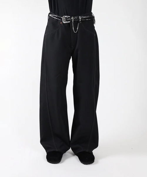 Jieda(ジエダ)の「3D WORK PANTS(スラックス・メンズ・ブラック/グレー・1/2)」の9枚目の写真