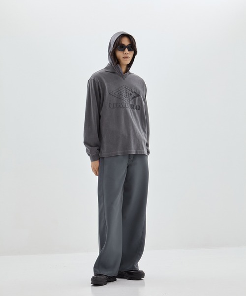 Jieda(ジエダ)の「3D WORK PANTS(スラックス・メンズ・ブラック/グレー・1/2)」の6枚目の写真