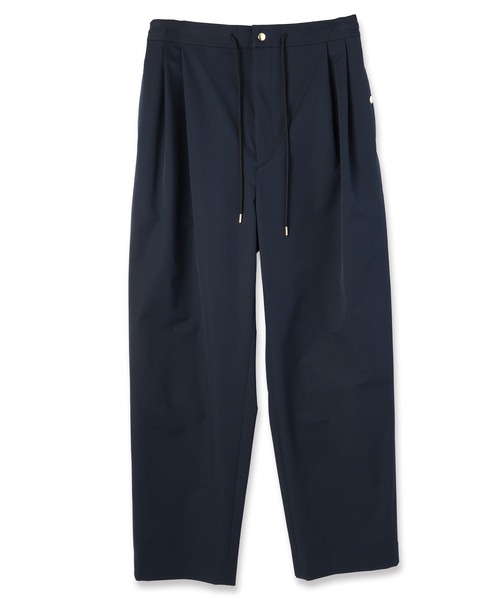 CULLNI（クルニ）の「Stretch Double Cloth 2Tuck Drawstring Semi Wide Pants（その他パンツ・メンズ・ブラック/ネイビー/アッシュブラウン・2/1/0）」の12枚目の写真