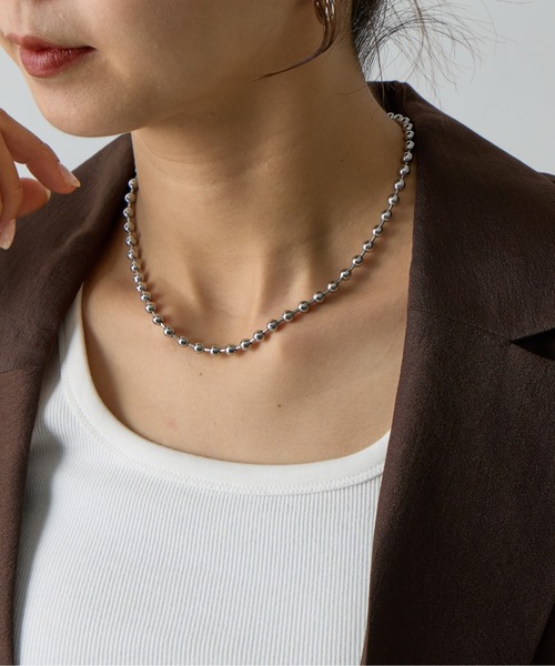 COLONY 2139（コロニートゥーワンスリーナイン）の「ポールチェーンネックレス（ネックレス・レディース・シルバー・FREE）」の5枚目の写真