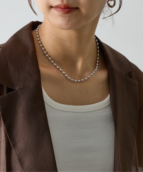 COLONY 2139（コロニートゥーワンスリーナイン）の「ポールチェーンネックレス（ネックレス・レディース・シルバー・FREE）」の6枚目の写真