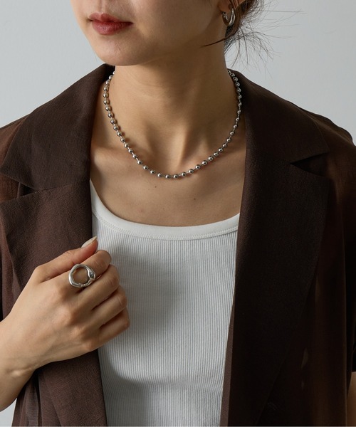 COLONY 2139（コロニートゥーワンスリーナイン）の「ポールチェーンネックレス（ネックレス・レディース・シルバー・FREE）」の4枚目の写真