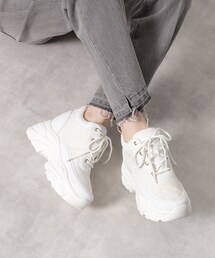 スニーカー（ホワイト/白色系・ビジュー）ファッション通販 - ZOZOTOWN