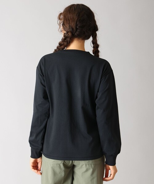 Columbia（コロンビア）の「Columbia/ ウィメンズチャールズドライブロングスリーブTシャツ /コロンビア（Tシャツ/カットソー・レディース・ブラック/チャコール/ブラウン/グリーン/ホワイト/ブラック系その他/グレー・L/M/S/XL）」の8枚目の写真