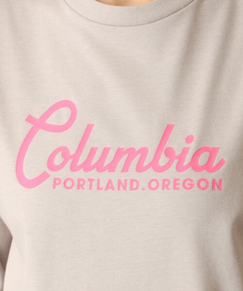 Columbia（コロンビア）の「Columbia/ ウィメンズチャールズドライブロングスリーブTシャツ /コロンビア（Tシャツ/カットソー・レディース・ブラック/チャコール/ブラウン/グリーン/ホワイト/ブラック系その他/グレー・L/M/S/XL）」の12枚目の写真