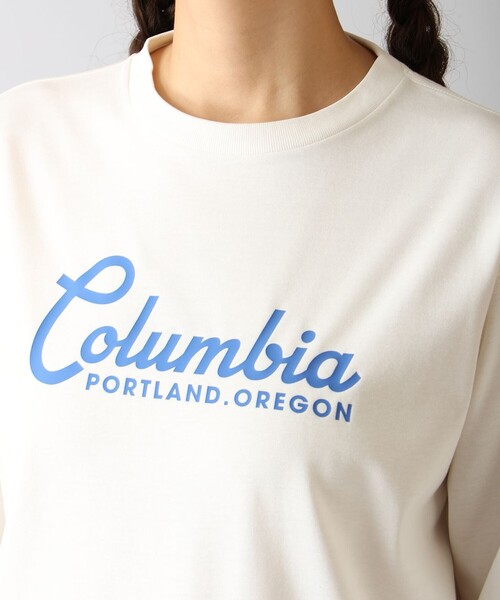 Columbia（コロンビア）の「Columbia/ ウィメンズチャールズドライブロングスリーブTシャツ /コロンビア（Tシャツ/カットソー・レディース・ブラック/チャコール/ブラウン/グリーン/ホワイト/ブラック系その他/グレー・L/M/S/XL）」の17枚目の写真