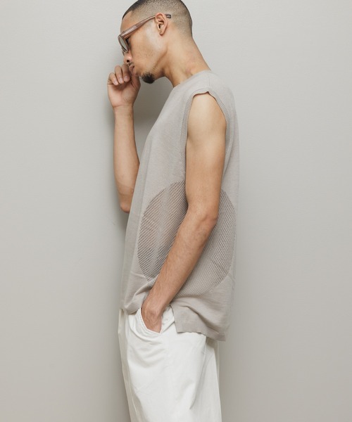 bal（バル）の「VENTILATION MESH CREW VEST（ベスト）」 - WEAR