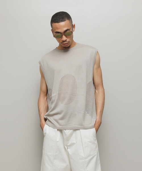 bal（バル）の「VENTILATION MESH CREW VEST（ベスト）」 - WEAR