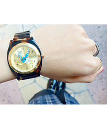 Kastane | ベッコウ柄ウォッチ/DISNEY(アナログ腕時計)