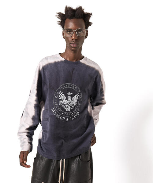 DANKE SCHON（ダンケシェーン）の「DankeSchon/ダンケシェーン/TIEDYE LST MILS（Tシャツ/カットソー・メンズ・ブラック・L/M）」の12枚目の写真
