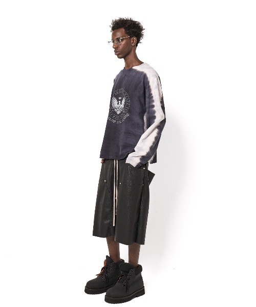 DANKE SCHON（ダンケシェーン）の「DankeSchon/ダンケシェーン/TIEDYE LST MILS（Tシャツ/カットソー・メンズ・ブラック・L/M）」の5枚目の写真