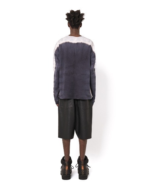 DANKE SCHON（ダンケシェーン）の「DankeSchon/ダンケシェーン/TIEDYE LST MILS（Tシャツ/カットソー・メンズ・ブラック・L/M）」の6枚目の写真
