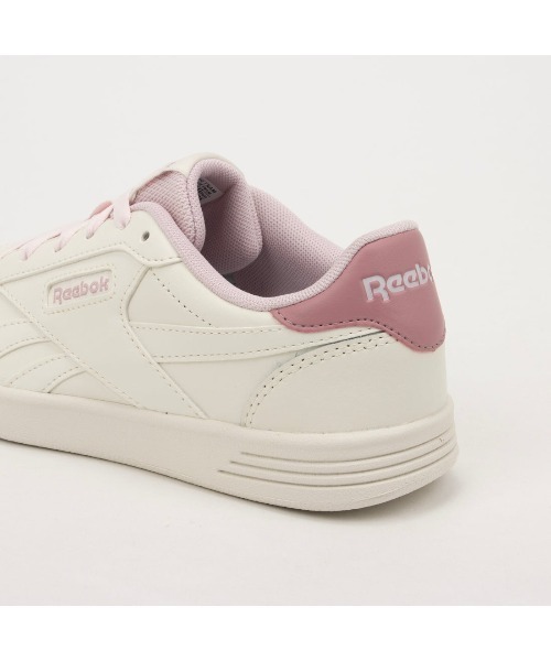 Reebok(リーボック)の「コート アドバンス / REEBOK COURT ADVANCE(スニーカー・レディース・ホワイト×ピンク/グレー・22.5cm/23.0cm/23.5cm/24.5cm/24.0cm/25.0cm/25.5cm/22.0cm)」の5枚目の写真