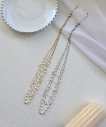 Dorry Doll（ドリードール）の「ブロッサムチェーン２連ネックレス（ネックレス）」