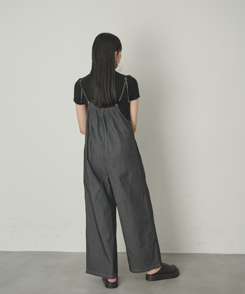 elfinfolk サロペット黒　80㎝ セール】 ウールサキソニー サロペット （サロペット