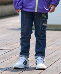 恐竜ロング丈ストレートパンツ