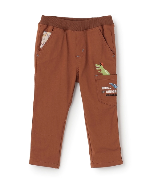 kladskap（クレードスコープ）の「恐竜ロング丈ストレートパンツ（その他パンツ・キッズ・ネイビー/レンガ・130cm/120cm/90cm/100cm/80ｃｍ/110cm）」の14枚目の写真