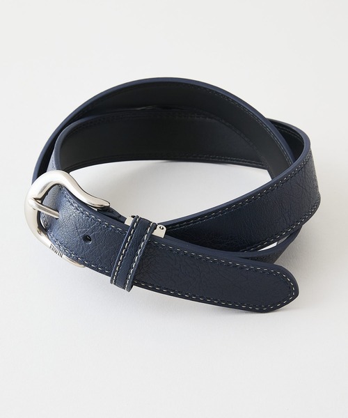 EDWIN（エドウィン）の「【EDWIN/エドウィン】35MM ダブルステッチベルト（ベルト・メンズ・ブラック/ダークブラウン/ネイビー/ブラウン/オフホワイト・FREE）」の11枚目の写真