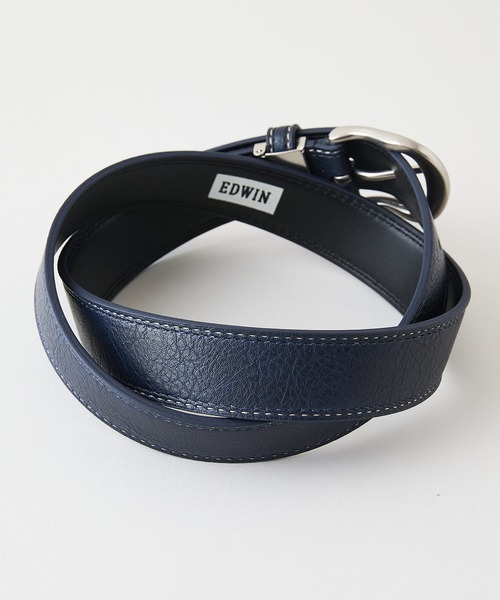 EDWIN（エドウィン）の「【EDWIN/エドウィン】35MM ダブルステッチベルト（ベルト・メンズ・ブラック/ダークブラウン/ネイビー/ブラウン/オフホワイト・FREE）」の10枚目の写真