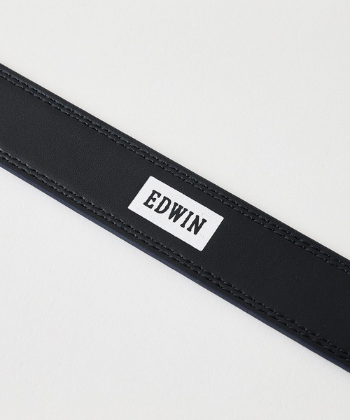 EDWIN（エドウィン）の「【EDWIN/エドウィン】35MM ダブルステッチベルト（ベルト・メンズ・ブラック/ダークブラウン/ネイビー/ブラウン/オフホワイト・FREE）」の7枚目の写真