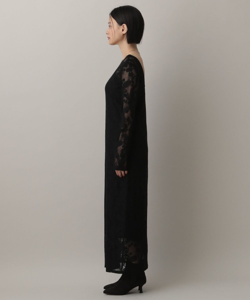 A part by(アパートバイ)の「ペイズリーレースワンピース(ワンピース・レディース・アイボリー/ブラック・FREE)」の11枚目の写真