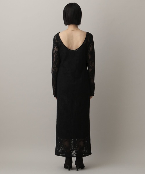 A part by(アパートバイ)の「ペイズリーレースワンピース(ワンピース・レディース・アイボリー/ブラック・FREE)」の12枚目の写真