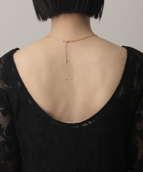 A part by(アパートバイ)の「ペイズリーレースワンピース(ワンピース・レディース・アイボリー/ブラック・FREE)」の17枚目の写真