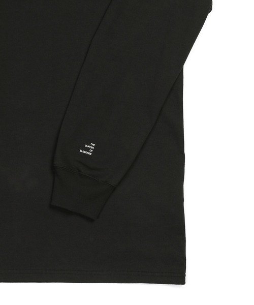 The DUFFER of ST.GEORGE（ザダファーオブセントジョージ）の「8oz HEAVY WEIGHT OVER SIZE L/SL HENLEY TEE：8オンス ヘビーウェイト オーバーサイズ ヘンリーネック ロンT（Tシャツ/カットソー・メンズ・ブラック/ホワイト/ネイビー・SMALL/MEDIUM/LARGE/X-LARGE）」の17枚目の写真