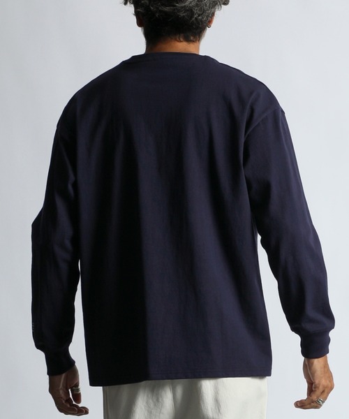 8oz HEAVY WEIGHT OVER SIZE L/SL HENLEY TEE：8オンス ヘビーウェイト