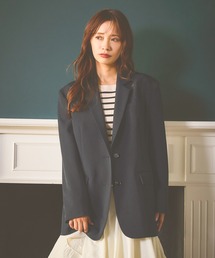 mysty woman | オーバーサイズシングルジャケット 582491(テーラードジャケット)