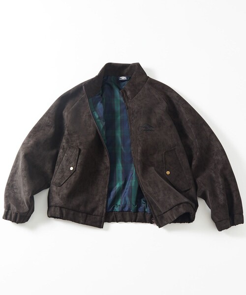 UMBRO(Au)UMBRO/Au SP Brushed Stand Collar Blouson/ʒ ubVh X^hJ[ u](u])