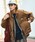 UMBROiAuj́uUMBRO/Au SP Brushed Stand Collar Blouson/ʒ ubVh X^hJ[ u]iu]jvbuE
