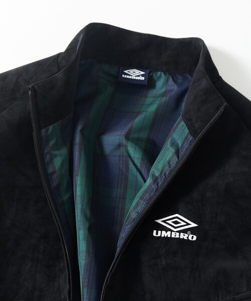 UMBRO/アンブロ SP Brushed Stand Collar Blouson/別注 ブラッシュド