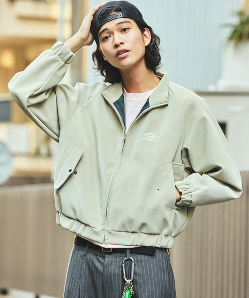 UMBRO/アンブロ 【新色追加】SP Brushed Stand Collar Blouson/別注