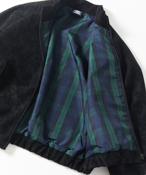 UMBRO/アンブロ SP Brushed Stand Collar Blouson/別注 ブラッシュド