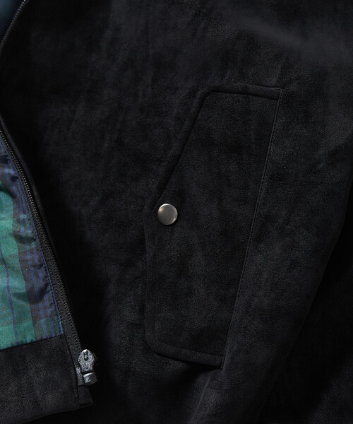 UMBRO/アンブロ SP Brushed Stand Collar Blouson/別注 ブラッシュド