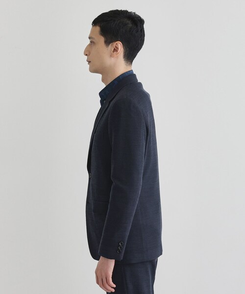 TAKEO KIKUCHI(タケオキクチ)の「【Sサイズ~】ラッセルメッシュ ジャケット(テーラードジャケット・メンズ・ブルー系その他/ダークブラウン/チャコールグレー・01/02/03/04)」の6枚目の写真