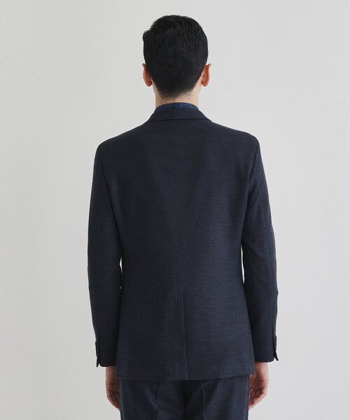 TAKEO KIKUCHI(タケオキクチ)の「【Sサイズ~】ラッセルメッシュ ジャケット(テーラードジャケット・メンズ・ブルー系その他/ダークブラウン/チャコールグレー・01/02/03/04)」の7枚目の写真