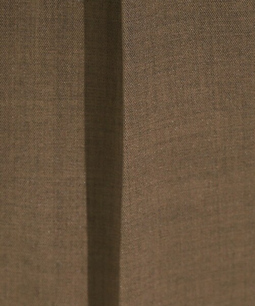 DRESKIP（ドレスキップ）の「【S-LL/セットアップ可/洗濯後しわになりにくい】きちんと見え タックワイドパンツ（その他パンツ・レディース・ダークブラウン/グレー系1/グレー・01/02/03/04）」の4枚目の写真