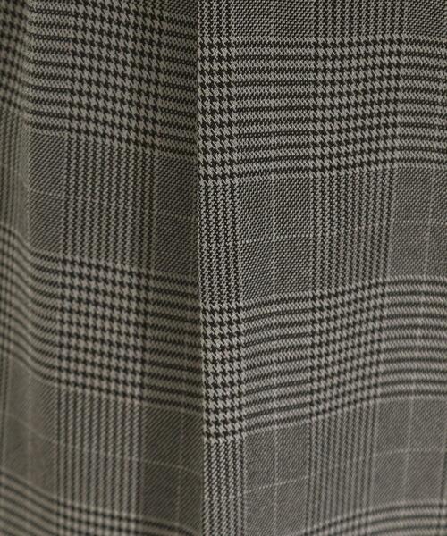 DRESKIP（ドレスキップ）の「【S-LL/セットアップ可/洗濯後しわになりにくい】きちんと見え タックワイドパンツ（その他パンツ・レディース・ダークブラウン/グレー系1/グレー・01/02/03/04）」の10枚目の写真