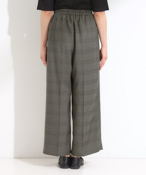 DRESKIP（ドレスキップ）の「【S-LL/セットアップ可/洗濯後しわになりにくい】きちんと見え タックワイドパンツ（その他パンツ・レディース・ダークブラウン/グレー系1/グレー・01/02/03/04）」の13枚目の写真