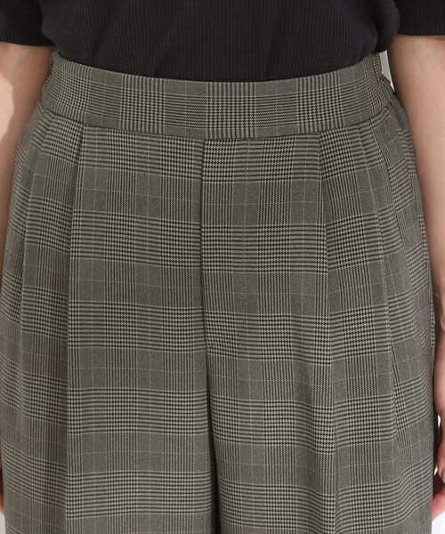 DRESKIP（ドレスキップ）の「【S-LL/セットアップ可/洗濯後しわになりにくい】きちんと見え タックワイドパンツ（その他パンツ・レディース・ダークブラウン/グレー系1/グレー・01/02/03/04）」の14枚目の写真