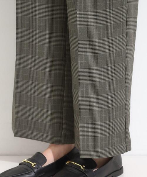 DRESKIP（ドレスキップ）の「【S-LL/セットアップ可/洗濯後しわになりにくい】きちんと見え タックワイドパンツ（その他パンツ・レディース・ダークブラウン/グレー系1/グレー・01/02/03/04）」の17枚目の写真