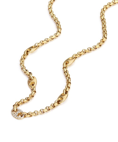 EMPORIO ARMANI（エンポリオアルマーニ）の「エンポリオ・アルマーニ アクセサリー レディース ネックレス ゴールド EGS3269710（ネックレス・レディース・ゴールド・FREE）」の6枚目の写真