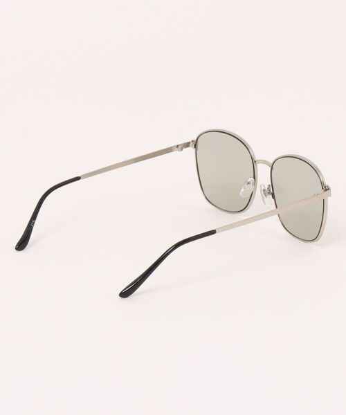 Casselini（キャセリーニ）の「メタル細フレーム サングラス（サングラス・レディース・グレー/ブラウン・ONE SIZE）」の4枚目の写真