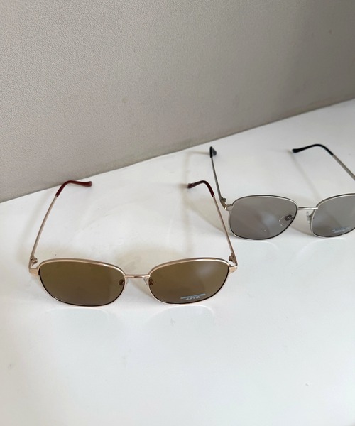 Casselini（キャセリーニ）の「メタル細フレーム サングラス（サングラス・レディース・グレー/ブラウン・ONE SIZE）」の7枚目の写真